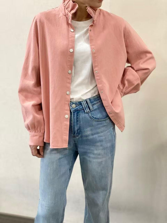 Chemise Rose Chic Intemporelle
