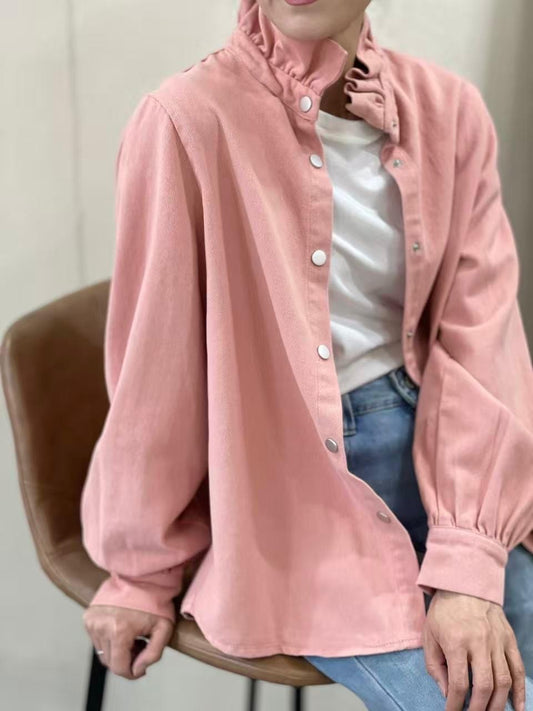 Chemise Rose Chic Intemporelle